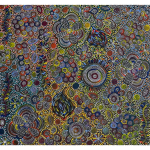 
                
                    Load image into Gallery viewer, Belinda Golder Kngwarreye, “My Country”, Acrylic on Canvas, 95x88cm, NG7311
                
            