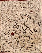 Nyurapayia Nampitjinpa (aka Mrs Bennett), "Untitled", Acrylic on Linen, 71x56cm, NG3001