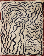 Nyurapayia Nampitjinpa (aka Mrs Bennett), "Pilkati/Wanampi", Acrylic on Linen, 71x56cm, NG3010